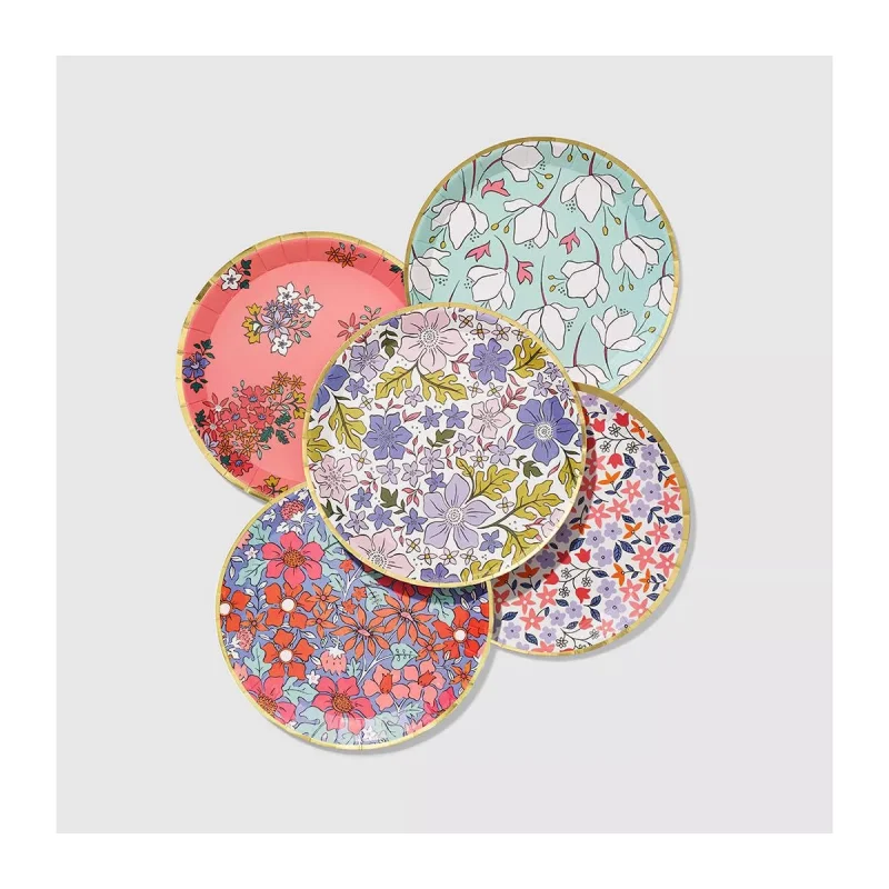 In Full Bloom Small Plates (10 per pack)